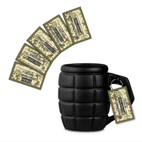 Velký hrnek Granát – Černý