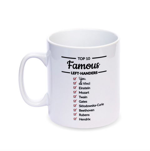 Velký hrnek pro leváky