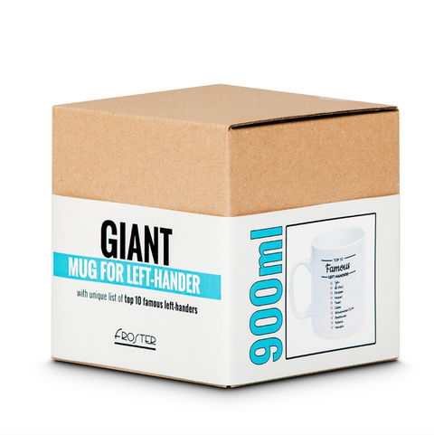 Velký hrnek pro leváky