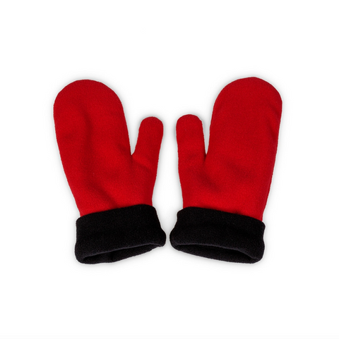 Zamilované rukavice pro páry – Červené srdce (CZ)