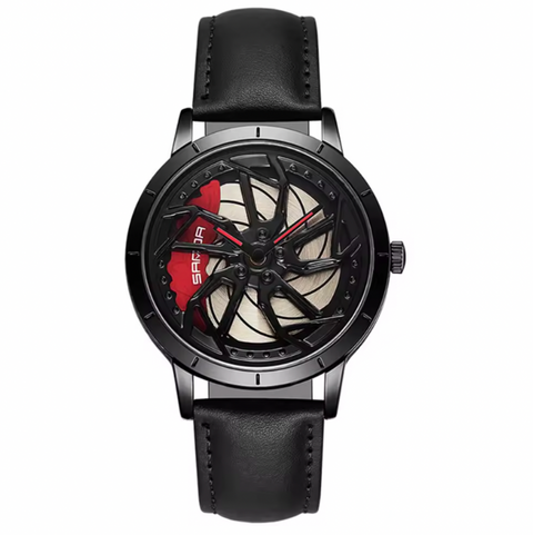 Pánské rotující hodinky 3D Real Wheel Watch