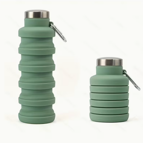 Revoluční skládací silikonová láhev na vodu