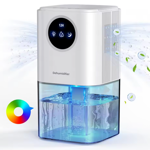 Tichý elektrický odvlhčovač vzduchu CS02 – 2300 ml s dotykovým ovládáním