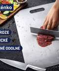 Nezničitelné oboustranné nerezové krájecí prkénko