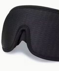 3D ergonomická spací maska na oči černá s paměťovou pěnou