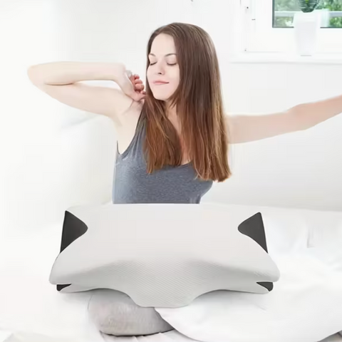 Prémiový ergonomický krční polštář z paměťové pěny 60x35