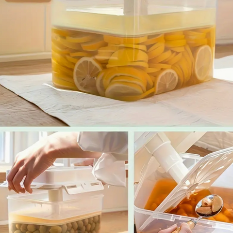 Box s odnímatelnou přítlačnou deskou - 4 l