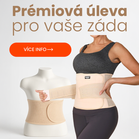 Elastický bederní pás pro úlevu a pohodlí