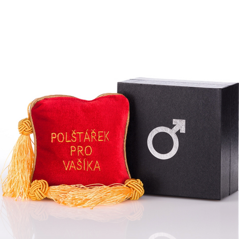Luxusní vtipný polštářek pro Vašíka – originální dárek