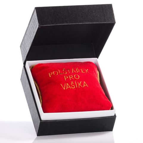 Luxusní vtipný polštářek pro Vašíka – originální dárek
