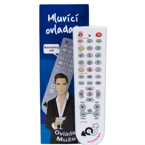 Zábavný mluvící ovladač na muže – 33 hlasových povelů (CZ)