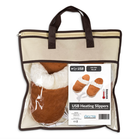 Komfortní USB hřejivé papuče