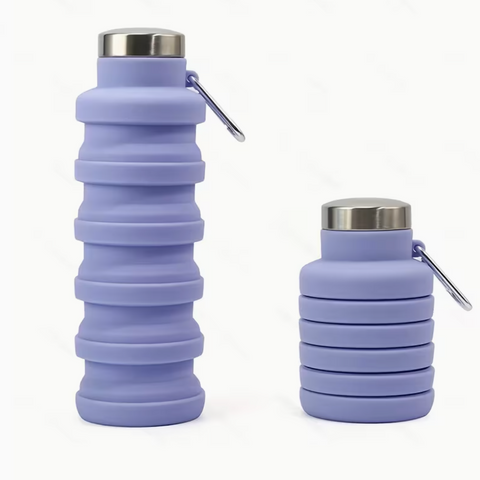 Revoluční skládací silikonová láhev na vodu