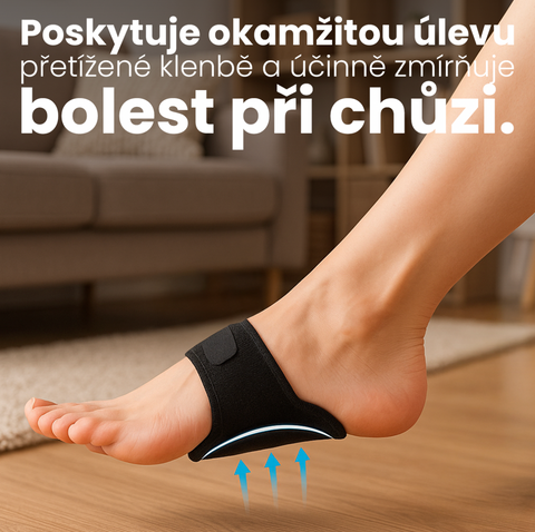 Vložky s otvorem pro podporu klenby - 1 pár