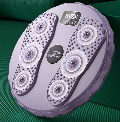 Efektivní rotační deska na cvičení s masážní funkcí