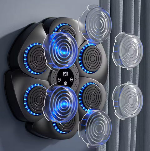 Bluetooth interaktivní boxovací trenažér na zeď
