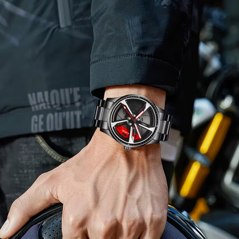 NIBOSI 3D Real Man Voděodolné elegantní hodinky