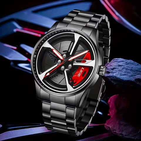 NIBOSI 3D Real Man Voděodolné elegantní hodinky