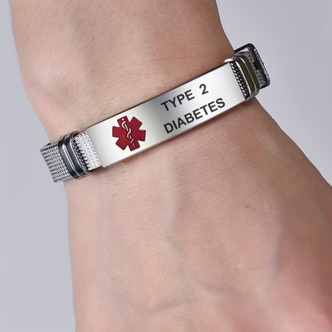 Náramek: Diabetes, typ 2