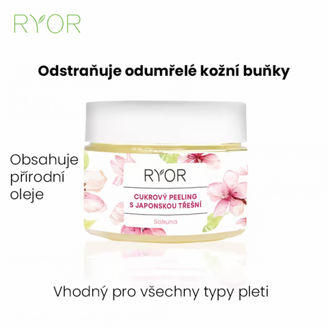 Ryor cukrový peeling s japonskou třešní 325 g