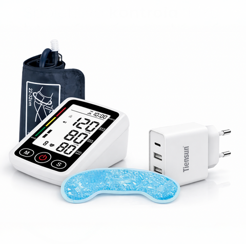 Zdravotní set – tlakoměr, gelový obklad a USB adaptér