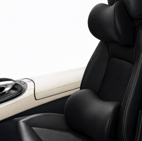 Nejpohodlnější opěrka hlavy do auta a opěrka zad do auta z paměťové pěny