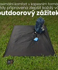 Ultralehká skládací kempingová deka do kapsy