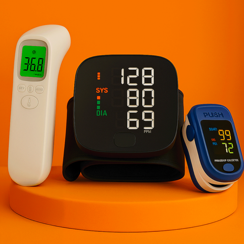 Výhodní balíček – Tlakoměr na zápěstí + Oxymetr + Digitální teploměr