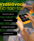 Vzdělávací hra Tic-tac-toe pro děti – Tři v řadě