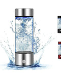 Purify Hydrogen Water Bottle Generator,Rechargeable Hydrogen Water Bottle with SPE/PEM Technology