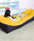 Trend Outdoor Products Fast Infaltable Air Sofa Bed Good Quality Sleeping Bag Inflatable Air Bag Lazy Bag Beach Sofa 240*70Cm