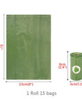 Waste Bag Dispenser for Dog Waste Carrier Green Black Pet Supply Accessory Dog Cat Small Tools Poop Bag Holder