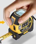 3 in 1 Laser Tape Measure Laser Distance Measuring Rangefinder Infrared High-Precision Digital Electronic Ruler Measuring Level