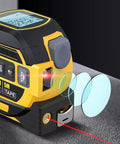 3 in 1 Laser Tape Measure Laser Distance Measuring Rangefinder Infrared High-Precision Digital Electronic Ruler Measuring Level