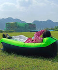 Trend Outdoor Products Fast Infaltable Air Sofa Bed Good Quality Sleeping Bag Inflatable Air Bag Lazy Bag Beach Sofa 240*70Cm