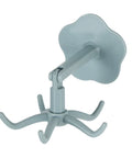 1/2/3Pc Kitchen Utensil Hanger with 7 Hooks 360 Degrees Rotated Kitchen Hook Punch-Free Utensils Storage Rack Multi-Purpose Hook