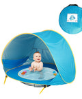 Baby Beach Tent Kids Outdoor Camping Easy Fold up Waterproof up Sun Awning Tent Uv-Protecting