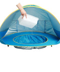 Baby Beach Tent Kids Outdoor Camping Easy Fold up Waterproof up Sun Awning Tent Uv-Protecting