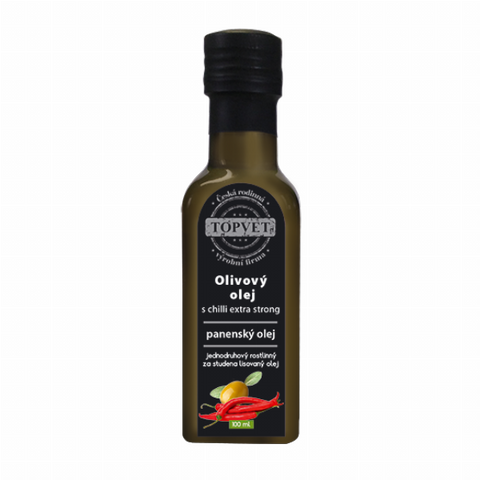 Green idea Olivový olej s chilli - extra silný 100 ml