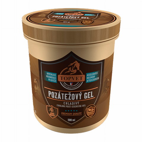 Green idea Pozátěžový gel - chladivý 500 ml