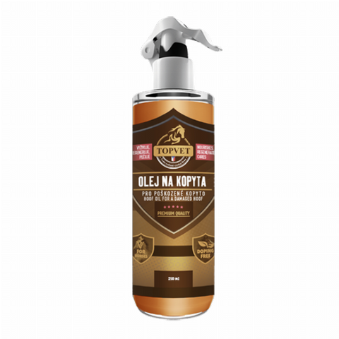 Green idea Olej na kopyta - pro poškozené kopyto 250 ml