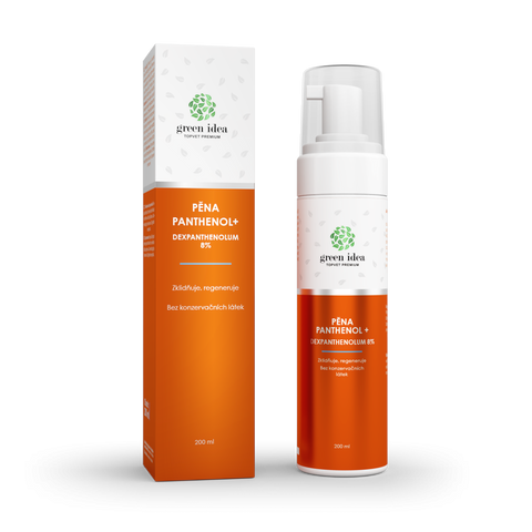 Green idea PANTHENOL + PĚNA 8% 200 ml