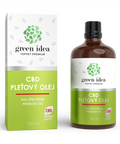 Green idea CBD pleťový olej 100 ml