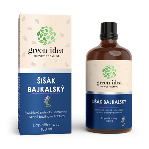 Green idea Šišák - bezlihová tinktura 100 ml