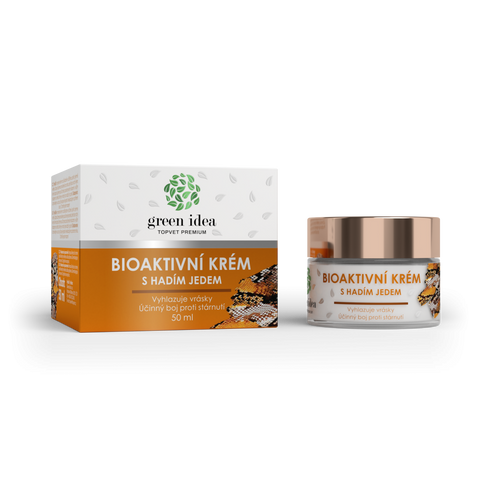 Green idea Bioaktivní krém s hadím jedem 50 ml