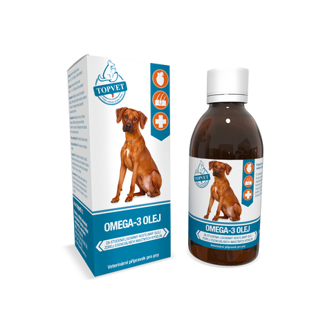Green idea Omega-3 olej pro psy 200 ml