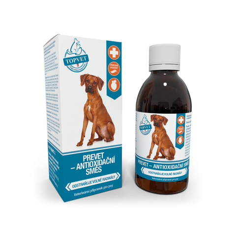 Green idea PREVET antioxidační směs pro psy 200 ml