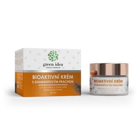Green idea Bioaktivní krém s diamantovým prachem 50 ml