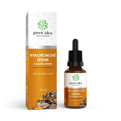 Green idea Hyaluronové sérum s hadím jedem 25 ml