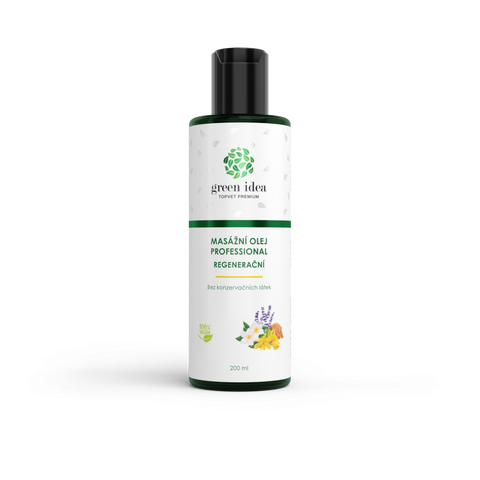 Green idea Regenerační masážní olej 200 ml